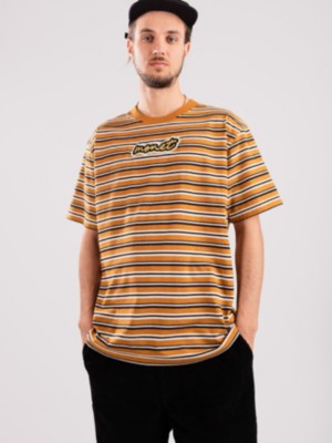 Monet Skateboards Eddie Stripe Knit T-Shirt mønster