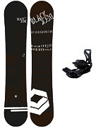 Blackdeck 155W + Sonic Pro L Black 2023 Conjunto de Snowboard
