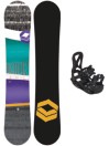 FTWO Union 125 + Junior M Black 2022 Snowboardpaket