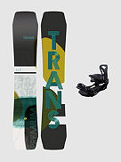 Premium 147 + Team Pro M Black 2023 Conjunto de Snowboard