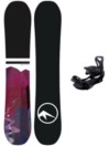 TRANS FR 152 + Team Pro M Black 2023 Snowboard-Set