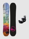 TRANS LTD 141 + Team Pro M Black 2023 Snowboard-Set