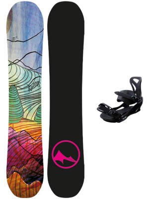 TRANS LTD 146 + Team Pro M Black 2023 Snowboard-Set