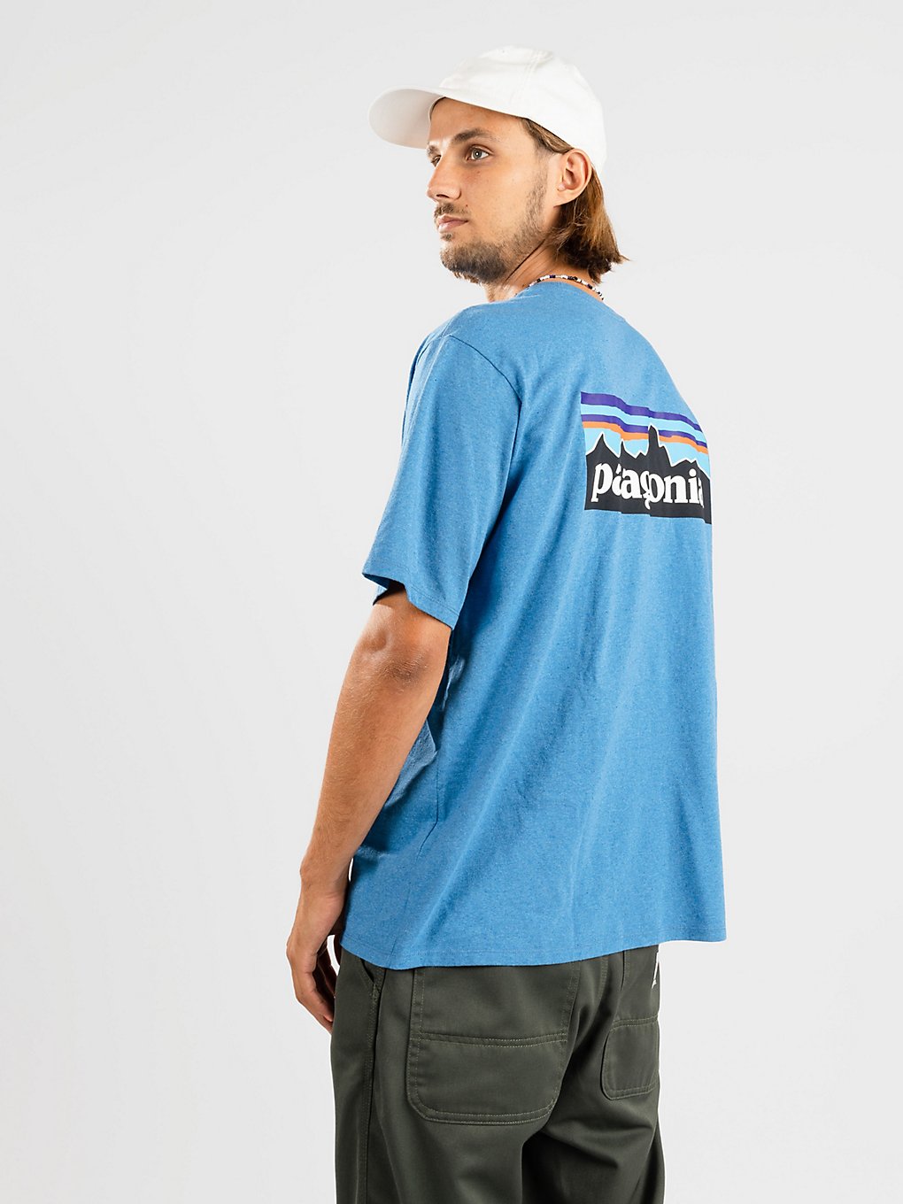 Patagonia P-6 Logo Responsibili T-Shirt anacapa blue kaufen