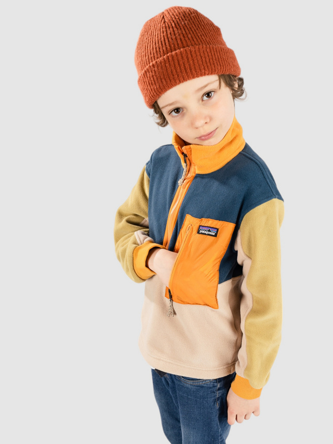 Patagonia Microdini 1/2 Kids Half-Zip Fleece Pullover