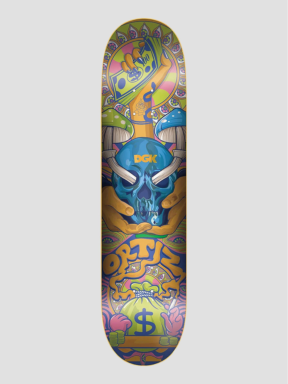 Ghetto Psych Ortiz 8.1&amp;#034; Skateboard Deck