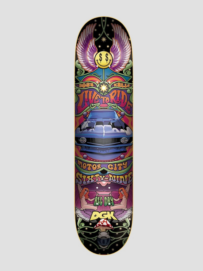 DGK Ghetto Psych Kalis 8.1″ Skateboard deck