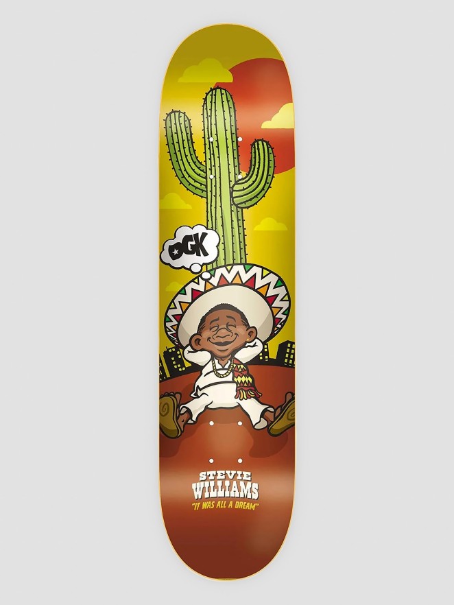 DGK Dreamer Williams 8.06″ Skateboard Deck
