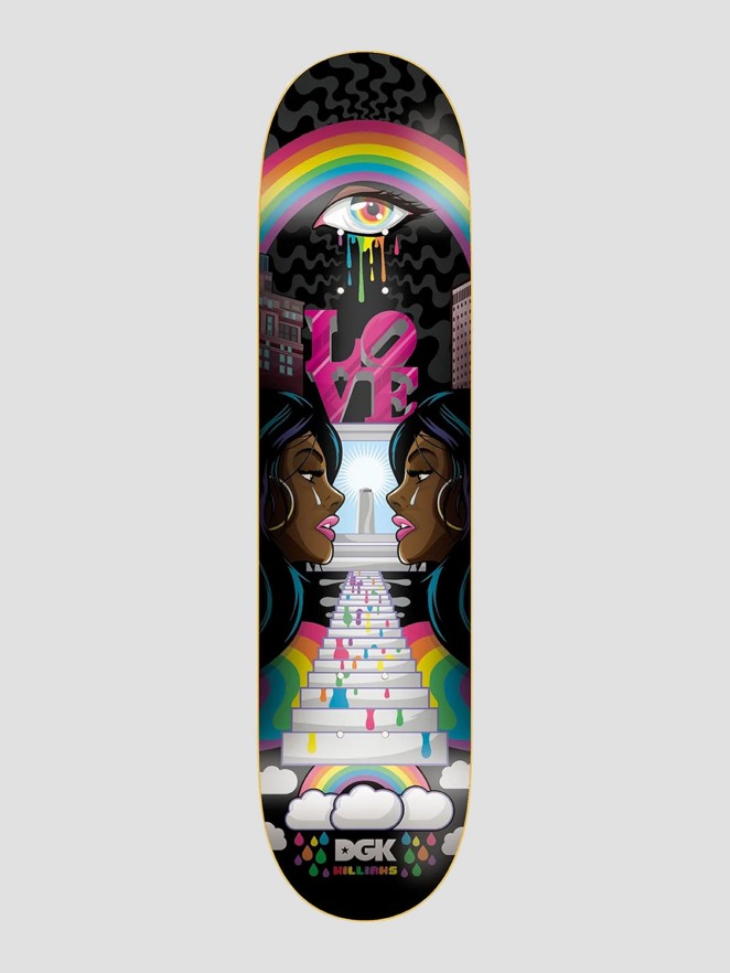 DGK Ghetto Psych Williams 8.06″ Skateboard Deck