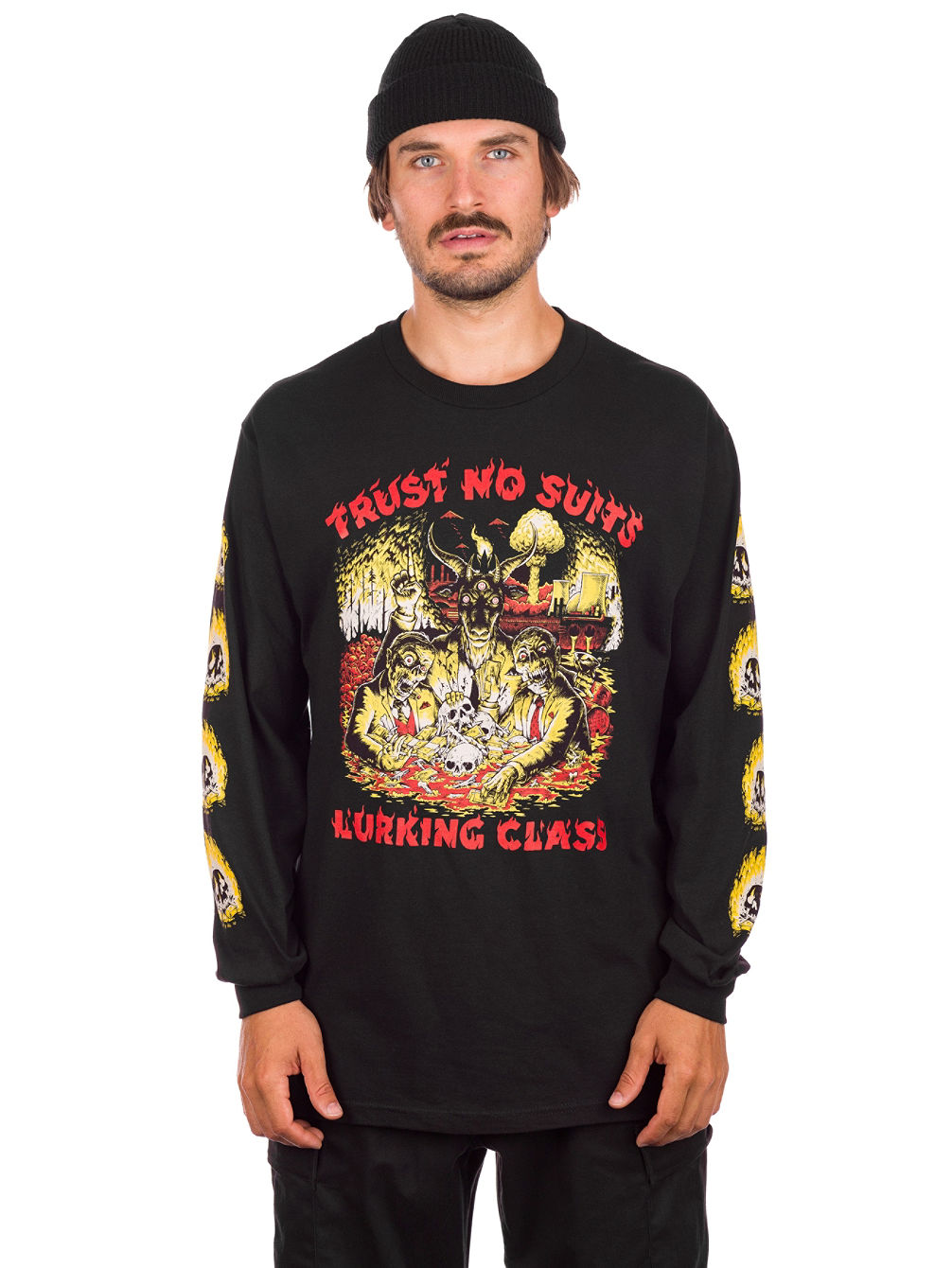 Trust No Suits x Matt Stikker Collab Long Sleeve T-Shirt