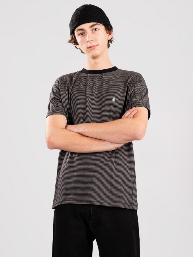 Volcom Slated Stripe Crew T-Shirt