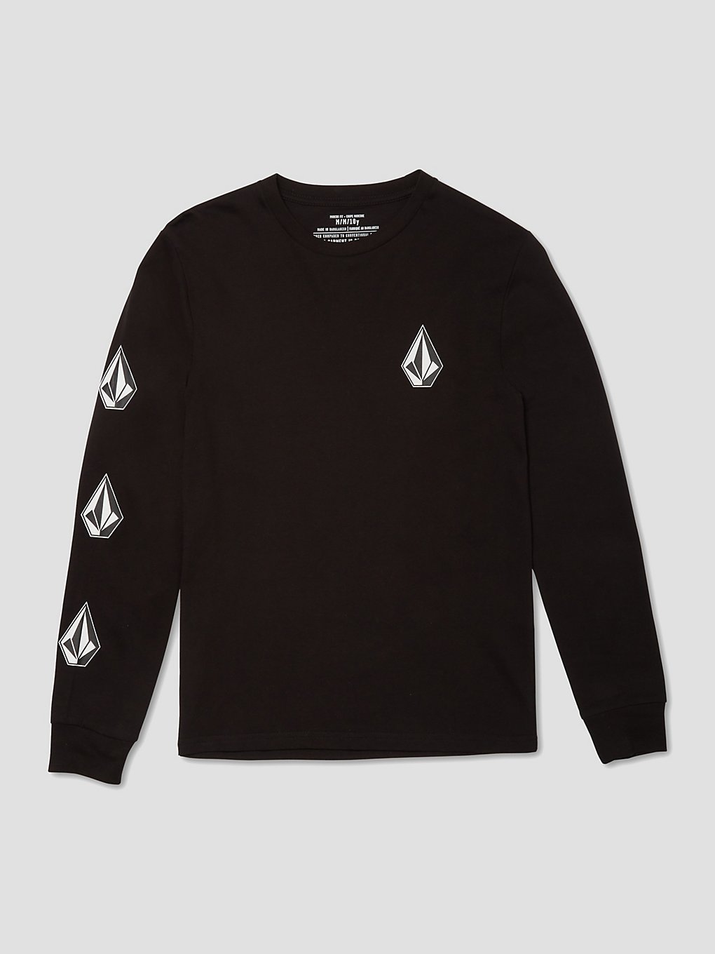 Volcom Iconic Stone Basic Longsleeve T-Shirt black kaufen