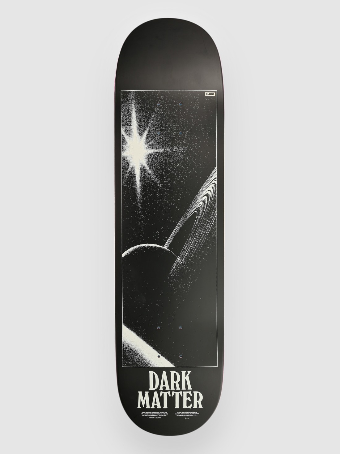 Globe G1 Orbit Deck 8.25" Skateboard Deck dark matter
