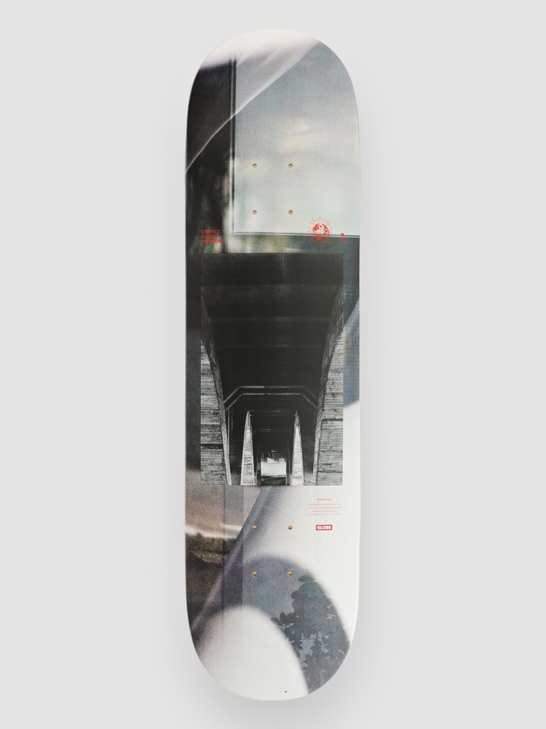 Globe G1 Inside Out Deck 8.125" Skateboard Deck window pain