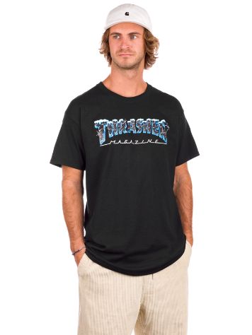 Thrasher Black Ice Camiseta