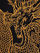 Golden Dragon Sudadera con Capucha
