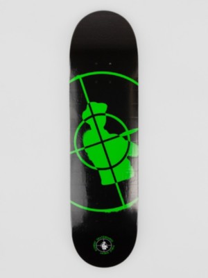 Element X Public Enemy Stencil 8.25 Skateboard Deck svart