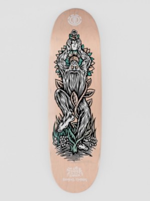 Element Timber Garden Keeper 9.0 Skateboard Deck brun