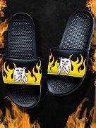 Welcome To Heck Slide Sandals