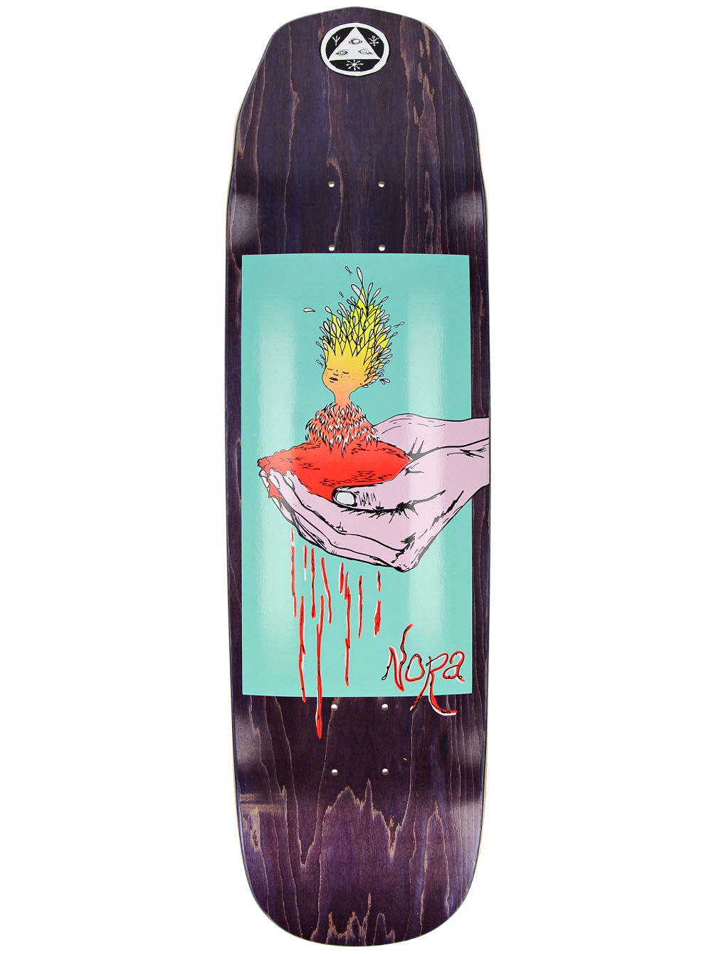 Nora Soil On Wicked Queen 8.6&amp;#034; Skateboard Deck