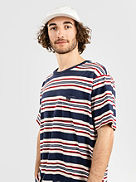 Blue Beat Stripe T-Shirt