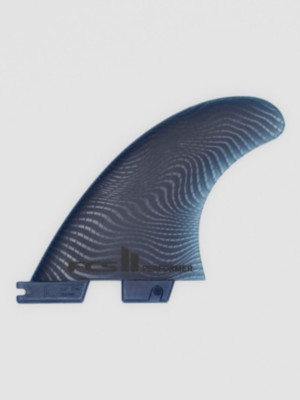 FCS II Performer Neo Glass Medium Quad Finnersett