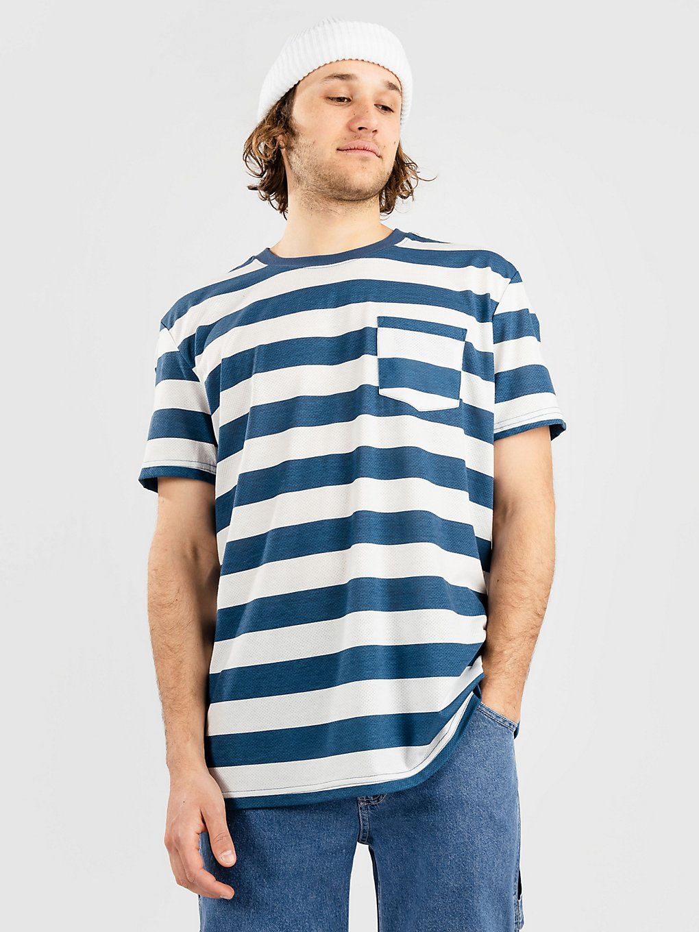 Brixton Hilt X Pocket Knit T-Shirt mønster