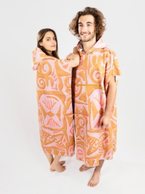 Surf trip A-Div - Packable Poncho for Women