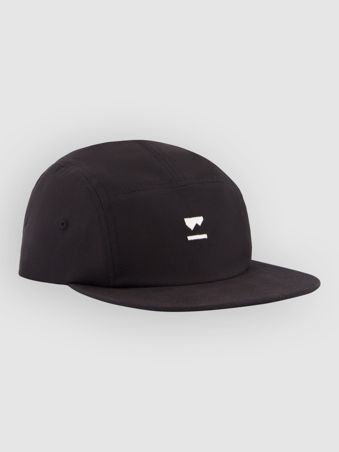 Mons Royale Ridgeline 5 Panel Cap black