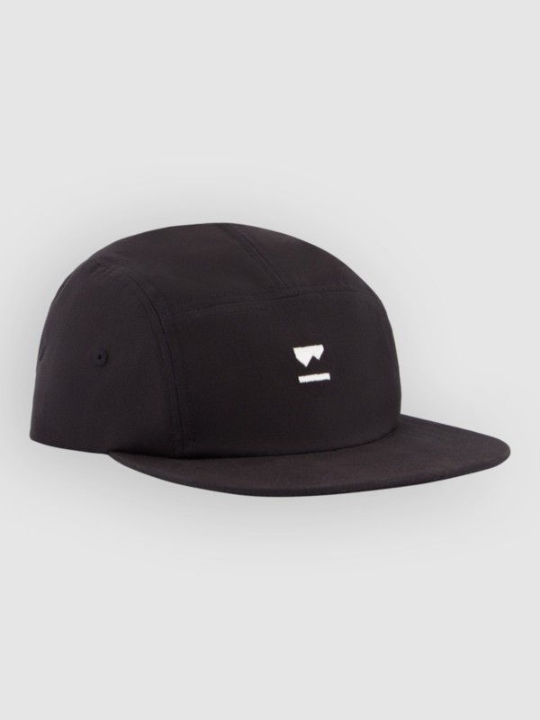 Mons Royale Ridgeline 5 Panel Cap black