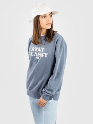 Stay Glassy Boyfriend Crew Sweater