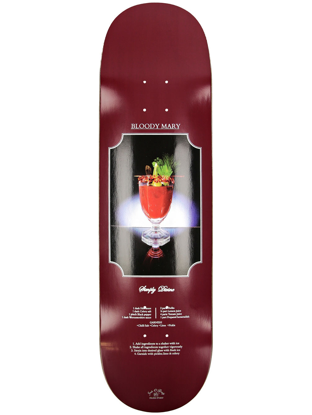 Cocktail Pro Series Jack Bloody Mary 8.5&amp;#034; Skateboard deck