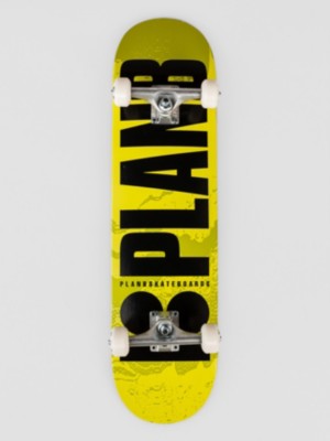 Photos - Skateboard Plan B Plan B Original Team 8.0" Complete metallic black