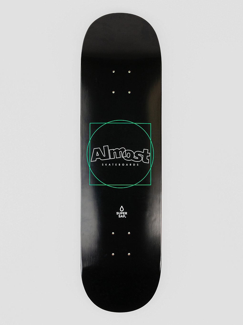 Almost Greener Super Sap R7 8.5" Skateboard Deck black kaufen