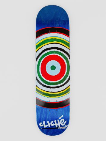 Clich&eacute; Painted Circle 8.0&quot; Skateboard Deck