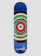 Painted Circle 8.0&amp;#034; Skateboard deck