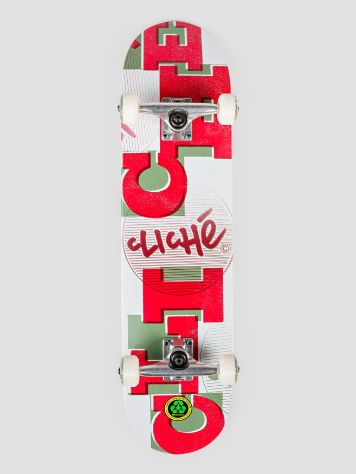 Clich&eacute; Uppercase 7.875&quot; Skateboard Completo
