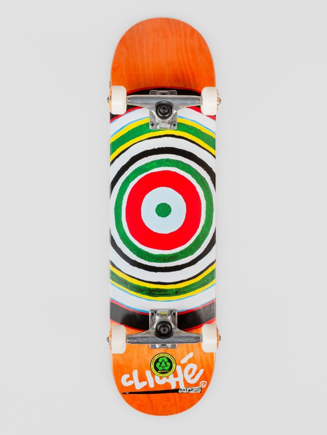 Cliché Painted Circle 8.25″ Skateboard Completo