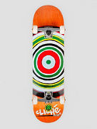 Painted Circle 8.25&amp;#034; Skateboard