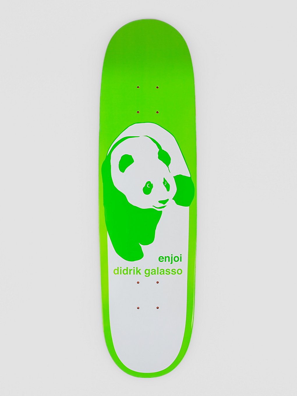 Enjoi Deedz Classic Panda R7 8.375 Skateboard Deck grønn