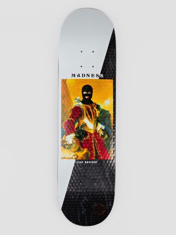Madness Skateboards Clay Masked Impact Light 8.25&quot; Skateboard deck