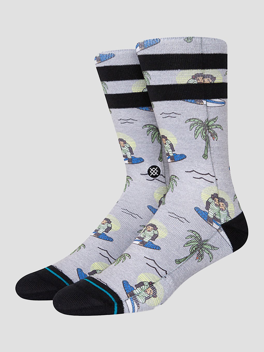 Stance Surfing Monkey Socks grey kaufen