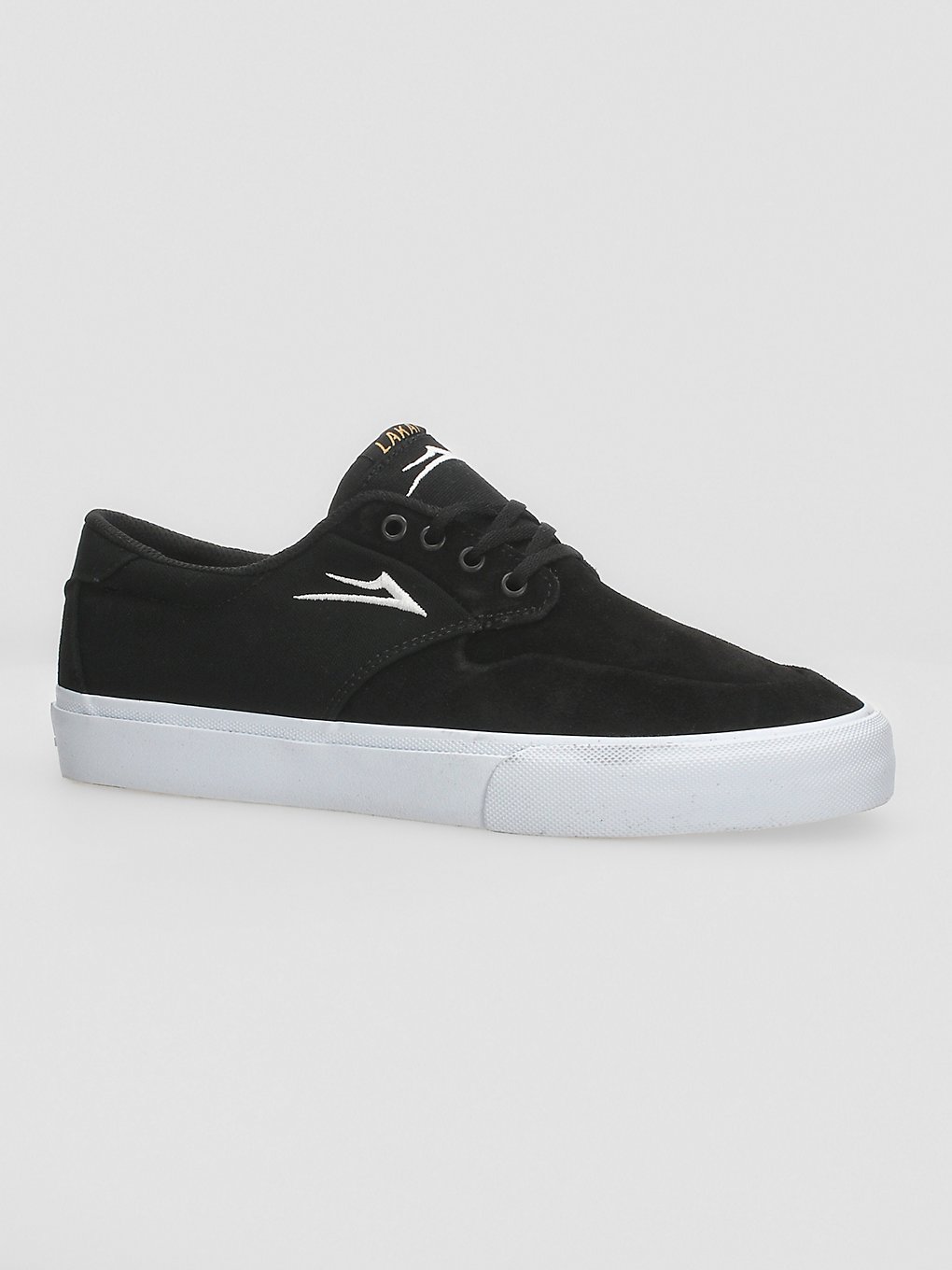 Lakai Riley 3 Skate Shoes black suede