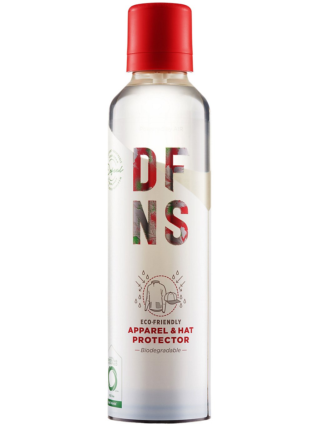 DFNS Apparel & Hat 200ml Protector red
