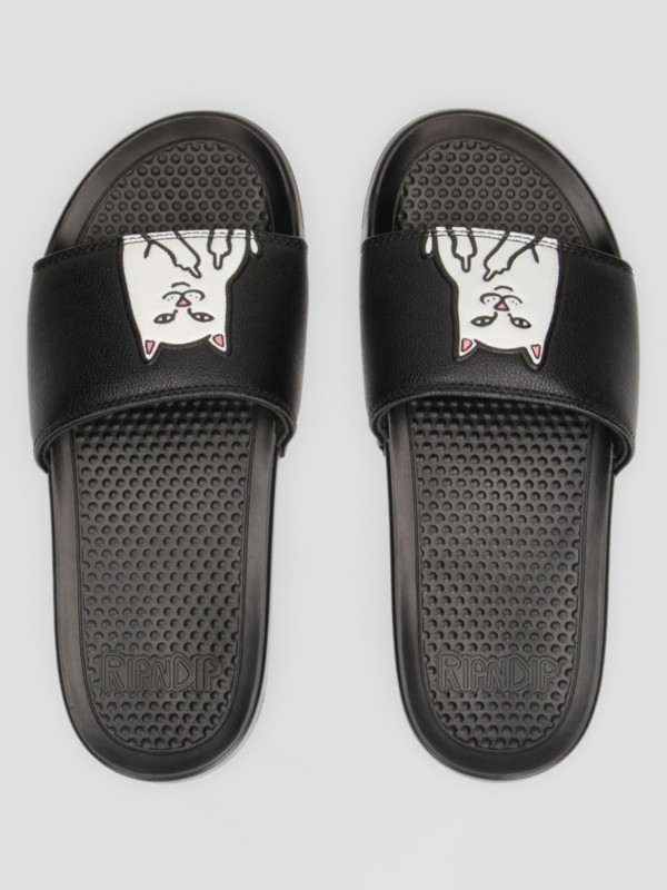 RIPNDIP Lord Nermal Slide Sandalen black