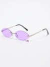 Empyre Jewel Round Lavendar Aurinkolasit
