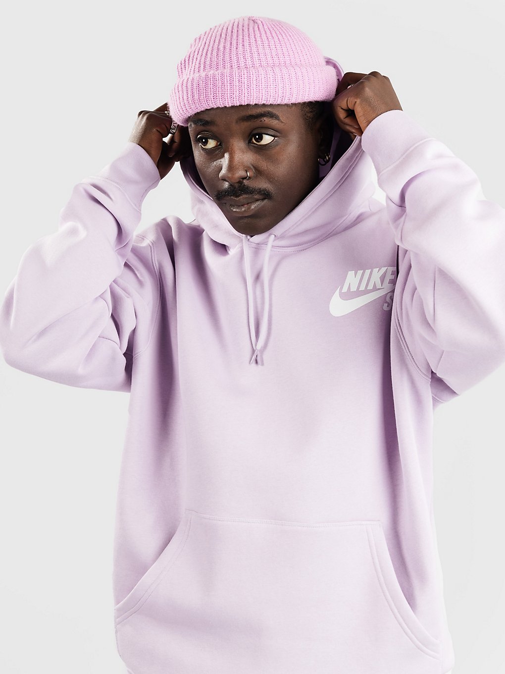 Nike SB Icon Essential Hoodie violet