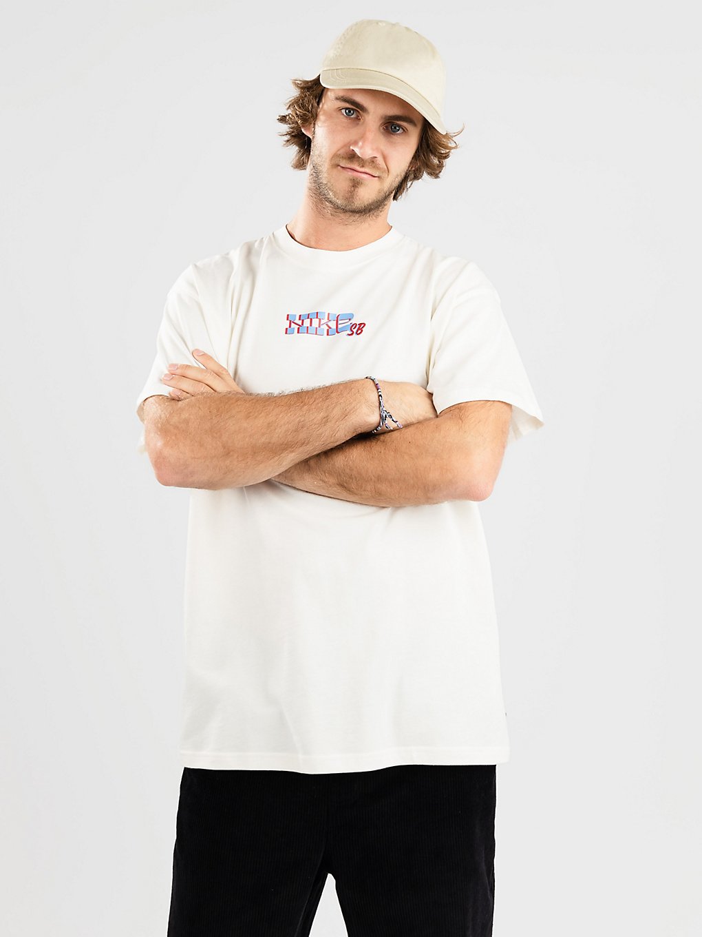 Nike SB Emb Block T-Shirt hvit