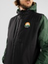 Coal Sierra Gilet in Pile