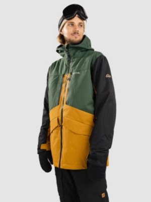 DC Bandwidth Snowboard Jacket, Men's Medium, Plaid Botanical
